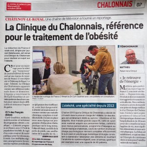 obésité cyril gauthier clinique du chalonnais