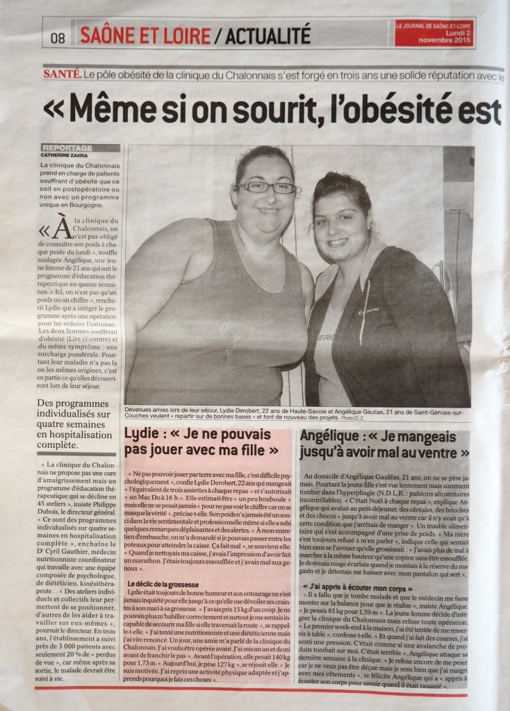 article obésité novemnbre